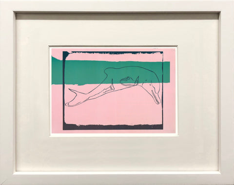 ANDY WARHOL Vanishing Animals: La Plata River Dolphin, 1991