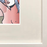 ROY LICHTENSTEIN Nude with Blue Hair, 1997