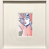 ROY LICHTENSTEIN Nude with Blue Hair, State 1, 1997