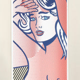 ROY LICHTENSTEIN Nude with Blue Hair, State 1, 1997