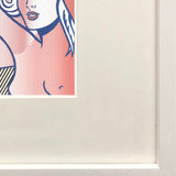 ROY LICHTENSTEIN Nude with Blue Hair, State 1, 1997