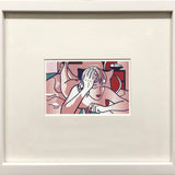 ROY LICHTENSTEIN Thinking Nude, State I, 1997