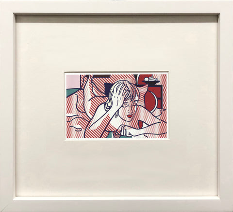 ROY LICHTENSTEIN Thinking Nude, State I, 1997