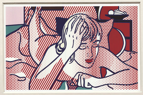 ROY LICHTENSTEIN Thinking Nude, State I, 1997