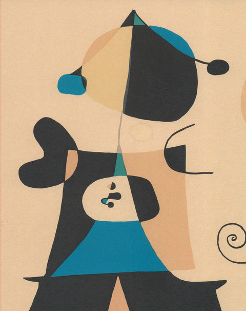 JOAN MIRO Les Fauves, 1966