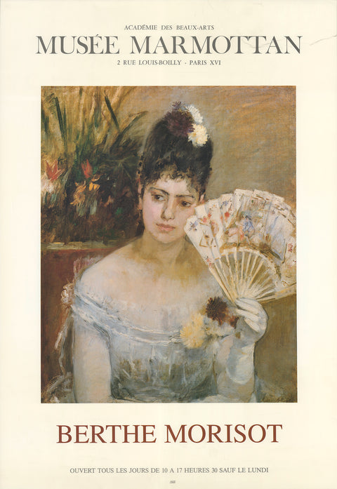 BERTHE MORISOT Portrait of Madame Hubbard, 1990