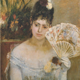 BERTHE MORISOT Portrait of Madame Hubbard, 1990