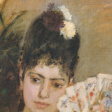 BERTHE MORISOT Portrait of Madame Hubbard, 1990