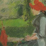 EVA GONZALEZ Reading in the Garden, 1993
