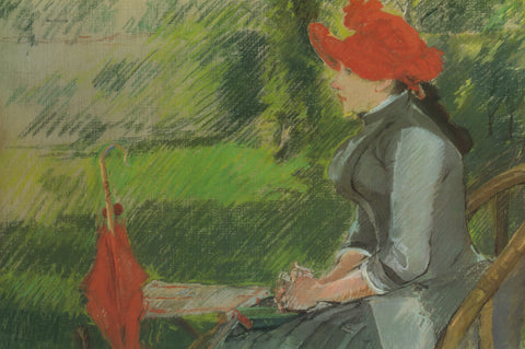 EVA GONZALEZ Reading in the Garden, 1993