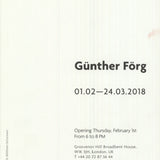 GUNTHER FORG Günther Förg pictured by Wilhelm Schürmann 1983, 2018