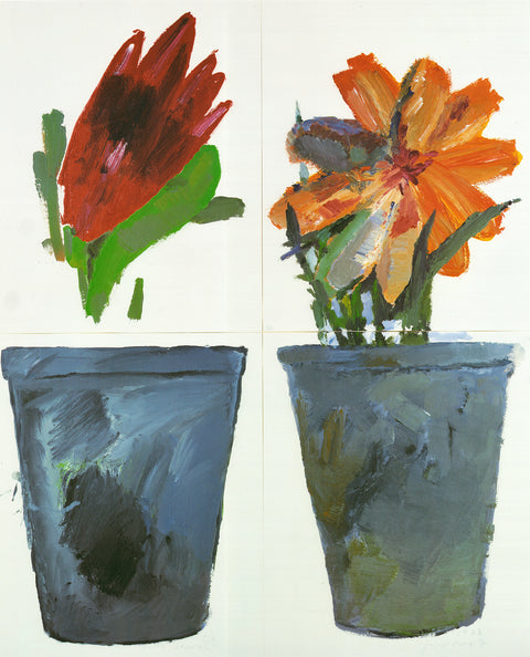 GERALD GASIOROWSKI Pots De Fleurs #85/86, 1993