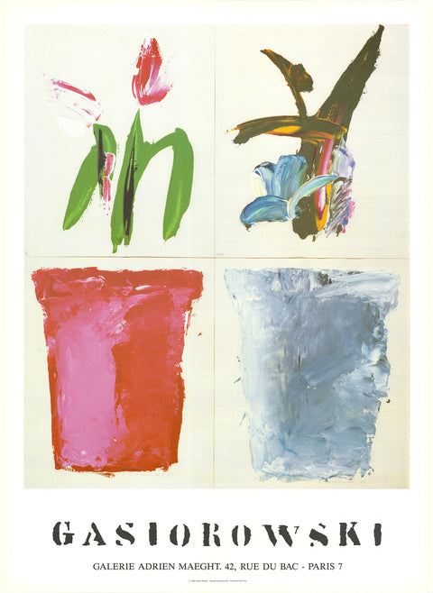 GERALD GASIOROWSKI Pots De Fleurs #115/116, 1995