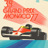 ROLAND HUGON Monaco Grand Prix 1977, 1990