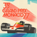 ROLAND HUGON Monaco Grand Prix 1977, 1990