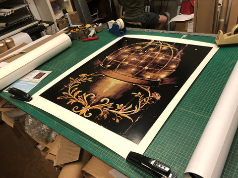 ROSS BLECKNER Sphere And Moulding, 1987 - Signed