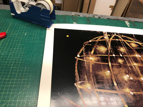 ROSS BLECKNER Sphere And Moulding, 1987 - Signed