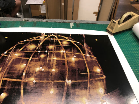 ROSS BLECKNER Sphere And Moulding, 1987 - Signed