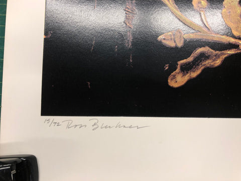 ROSS BLECKNER Sphere And Moulding, 1987 - Signed