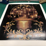 ROSS BLECKNER Sphere And Moulding, 1987 - Signed