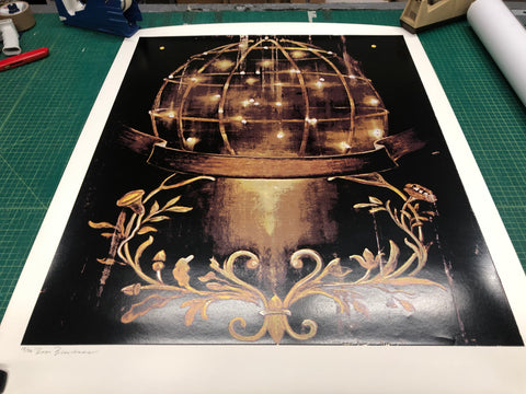 ROSS BLECKNER Sphere And Moulding, 1987 - Signed