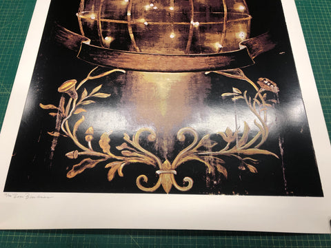 ROSS BLECKNER Sphere And Moulding, 1987 - Signed