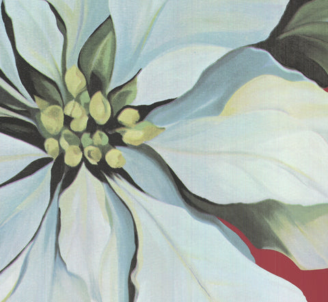 LOWELL NESBITT Pointsettia, 1978 - Signed