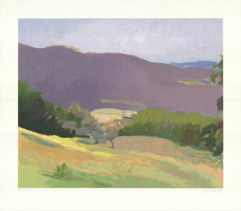 WOLF KAHN Down in the Valley, 2003 - Signed