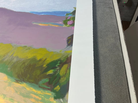 WOLF KAHN Down in the Valley, 2003 - Signed