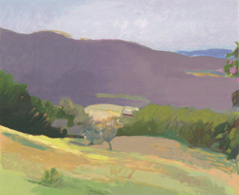 WOLF KAHN Down in the Valley, 2003 - Signed