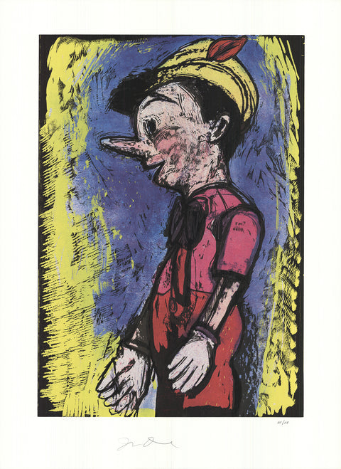 JIM DINE Pinocchio, 2008 - Signed