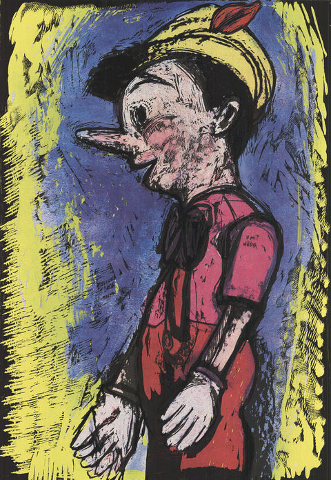 JIM DINE Pinocchio, 2008 - Signed