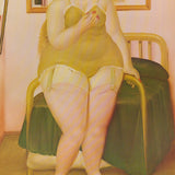 FERNANDO BOTERO La Cama (Lg), 1980