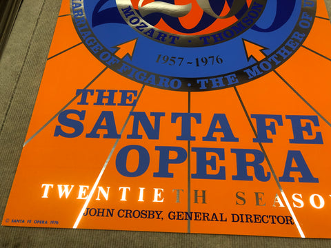 ROBERT INDIANA The Santa Fe Opera, 1976