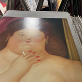 FERNANDO BOTERO Woman Smoking, 2001