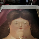 FERNANDO BOTERO Woman Smoking, 2001