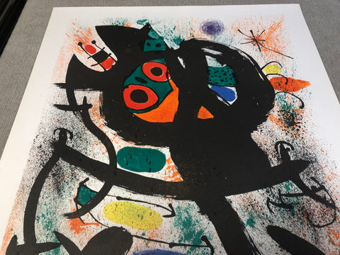 JOAN MIRO Pasadena Art Museum Exhibition, 1969