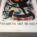 JOAN MIRO Pasadena Art Museum Exhibition, 1969