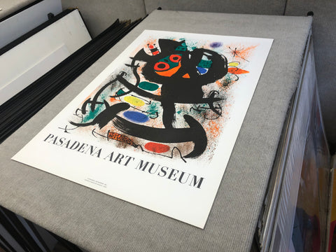 JOAN MIRO Pasadena Art Museum Exhibition, 1969