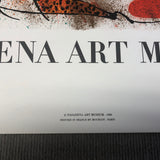 JOAN MIRO Pasadena Art Museum Exhibition, 1969