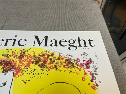 MARC CHAGALL The Yellow Background, 1969