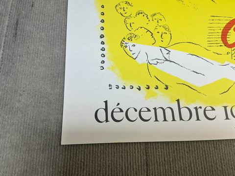 MARC CHAGALL The Yellow Background, 1969