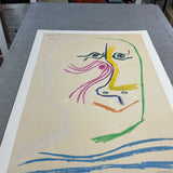 PABLO PICASSO Hommage A Rene Char, 1969