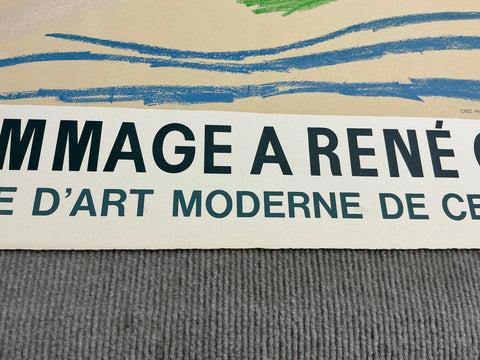 PABLO PICASSO Hommage A Rene Char, 1969