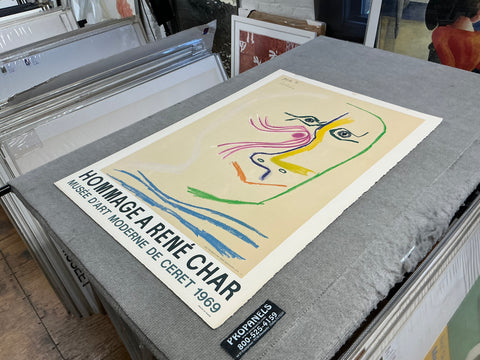 PABLO PICASSO Hommage A Rene Char, 1969