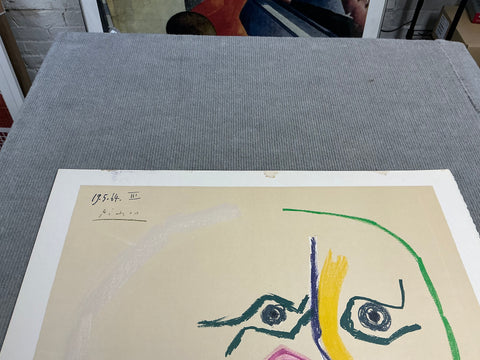 PABLO PICASSO Hommage A Rene Char, 1969