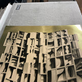 LOUISE NEVELSON Gold Dust and Shadows, 1977