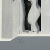 LOUISE NEVELSON Lunar Silence: The Silver Piece-Signed, 1977 - Signed