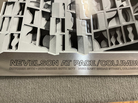 LOUISE NEVELSON Lunar Silence: The Silver Piece, 1977