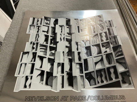 LOUISE NEVELSON Lunar Silence: The Silver Piece, 1977